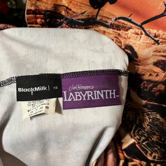 Blackmilk Labyrinth Turn Back Tee Dress XS - Picture 3 of 5